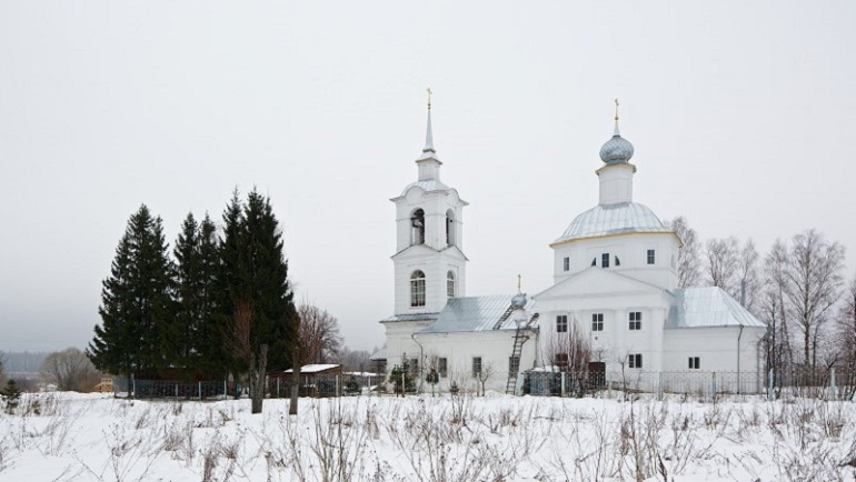Церковь Покрова Пресвятой Богородицы, Милюково